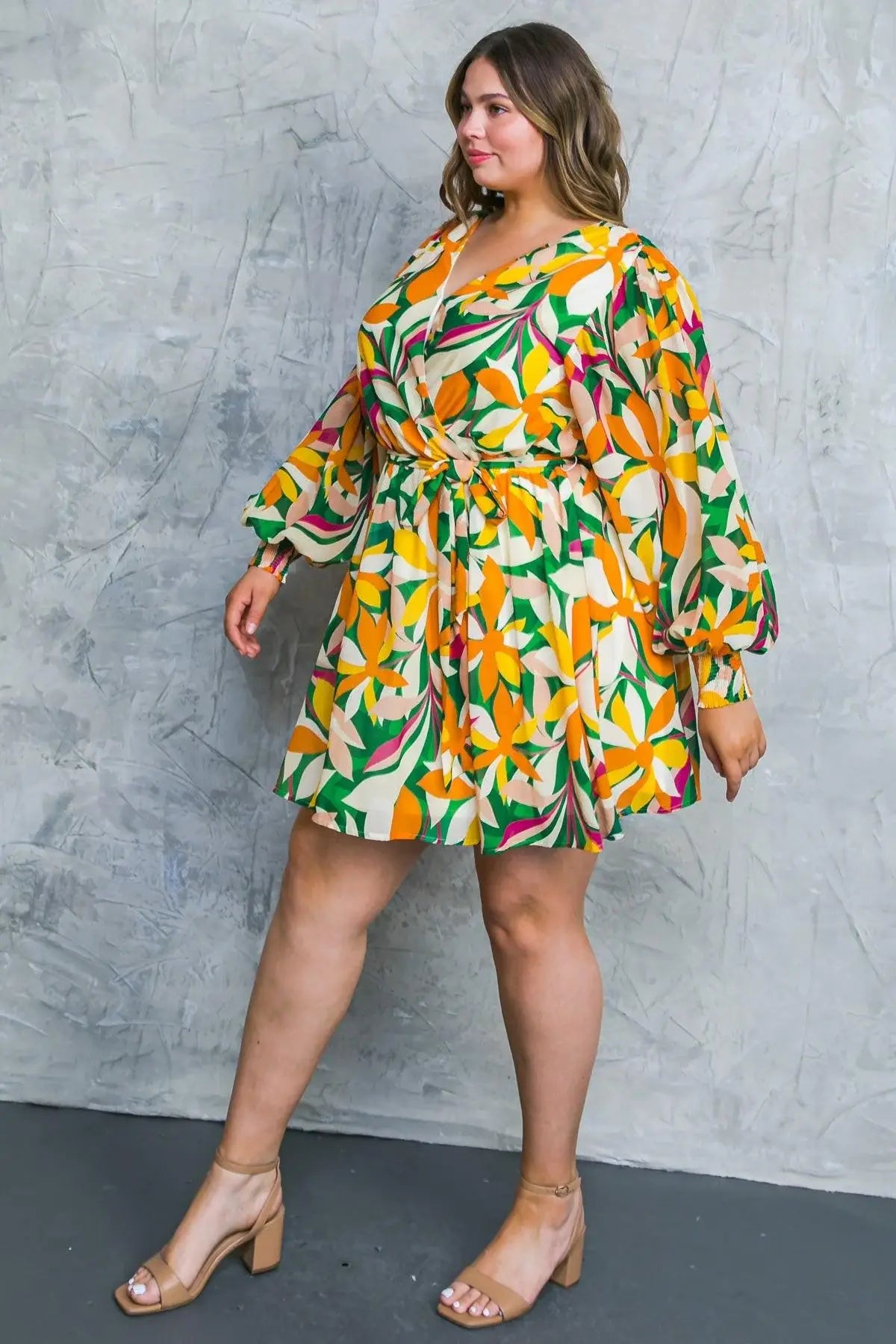 DARING HEART WOVEN MINI DRESS - Flying Tomato - Flyclothing LLC