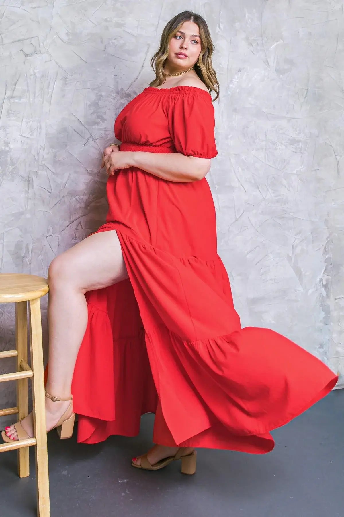 OUT IN THE COUNTRY WOVEN MAXI DRESS - Flying Tomato - Flyclothing LLC