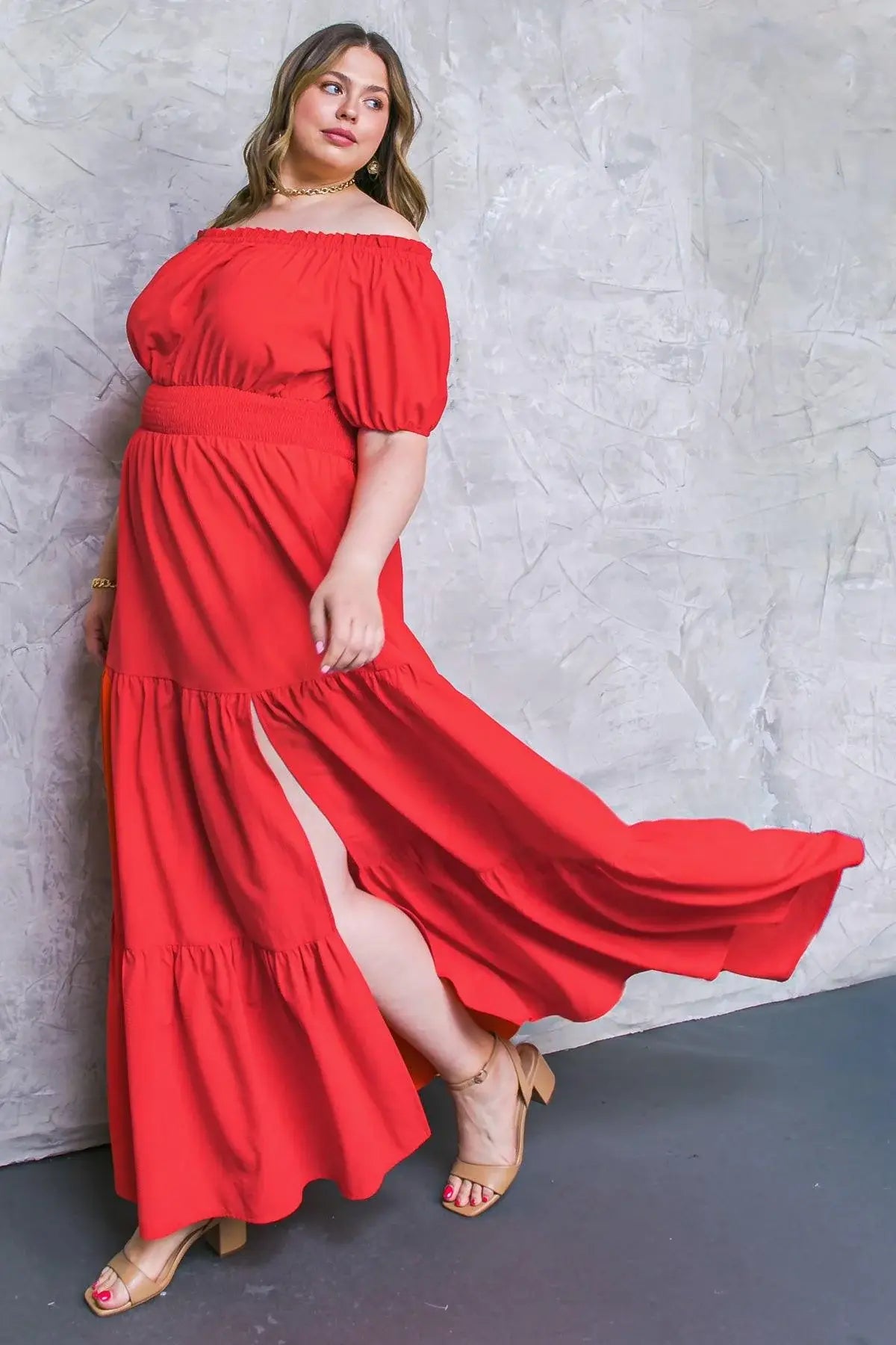 OUT IN THE COUNTRY WOVEN MAXI DRESS - Flying Tomato - Flyclothing LLC
