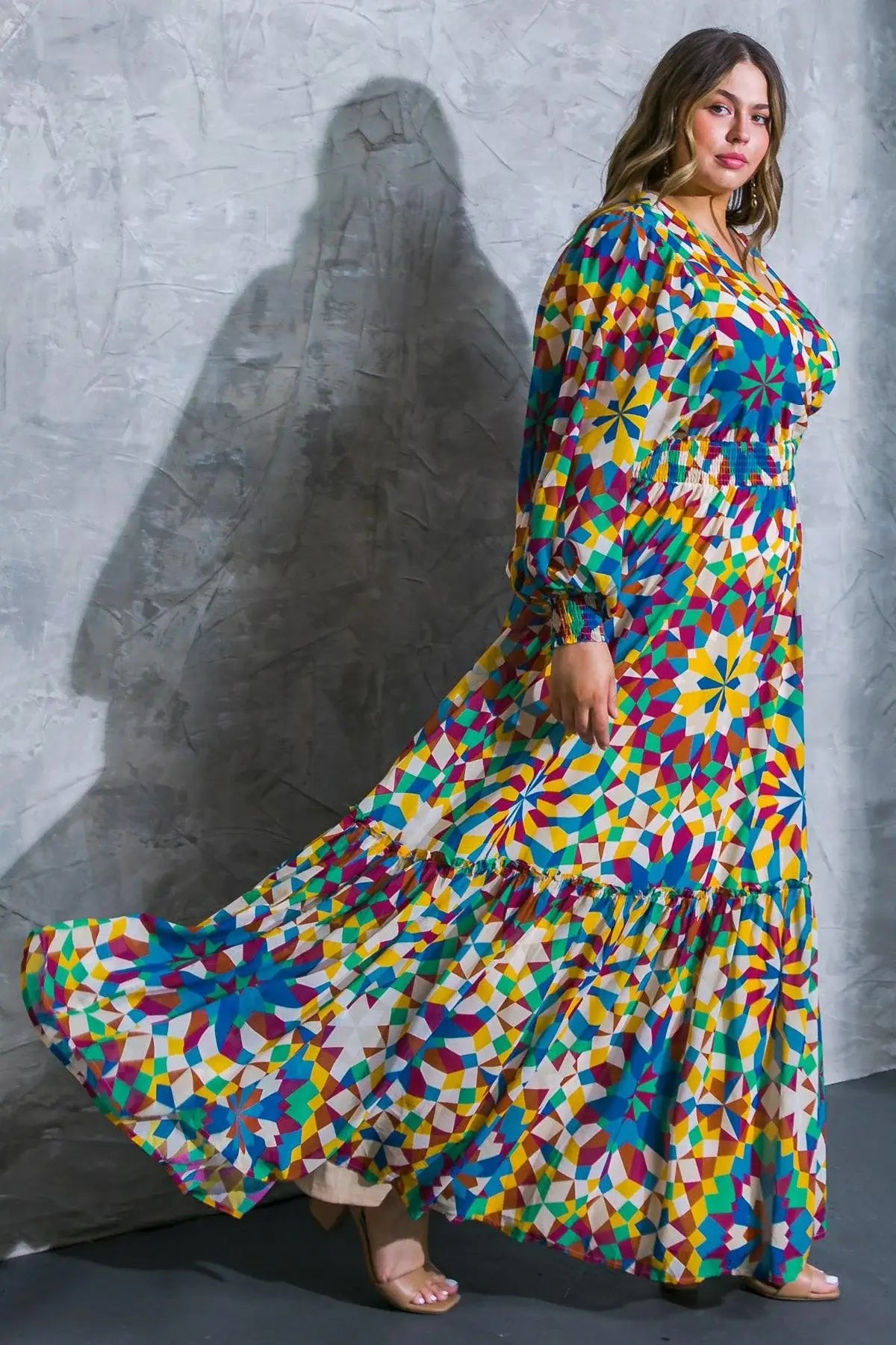 EVERYTHING I LOVE WOVEN MAXI DRESS - Flying Tomato - Flyclothing LLC