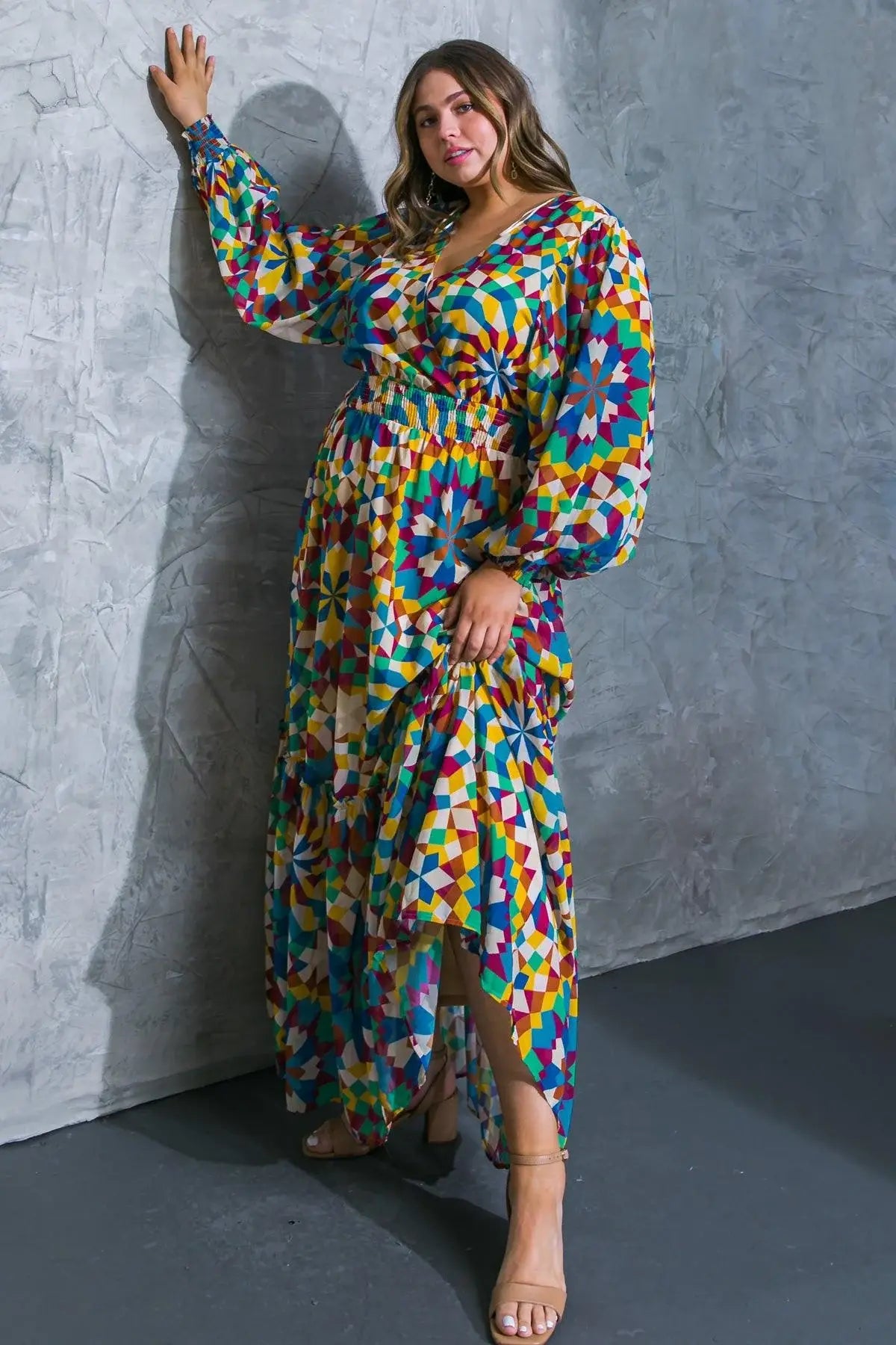 EVERYTHING I LOVE WOVEN MAXI DRESS - Flying Tomato - Flyclothing LLC