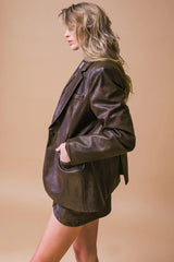 EXCEPTIONAL LOOK FAUX BLAZER - Flying Tomato - Flyclothing LLC