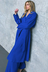 BOSS BABE WOVEN TRENCH COAT - Flying Tomato - Flyclothing LLC