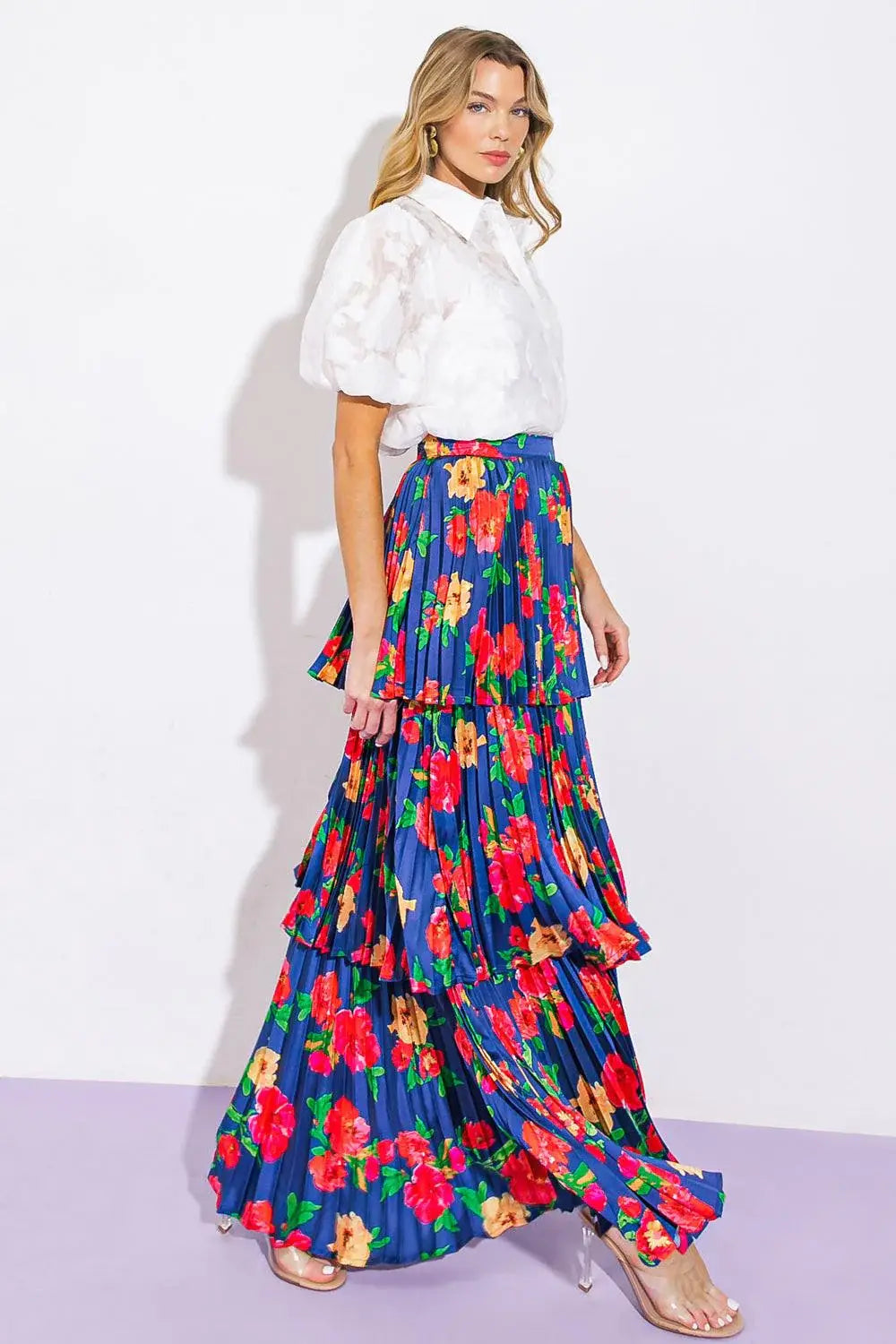 UNFORGETTABLE MUSE WOVEN SKIRT - Flying Tomato - Flyclothing LLC