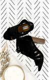 Silica Heel in Black - Naughty Monkey - Flyclothing LLC