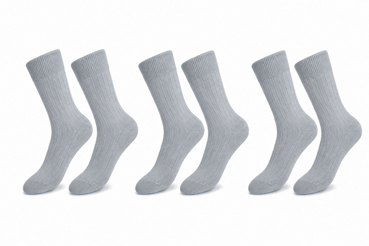 tittimitti® Men’s 75% Extra-Fine Merino Wool & 25% Silk Socks 3-Pack – Made in Italy - tittimitti - Flyclothing LLC