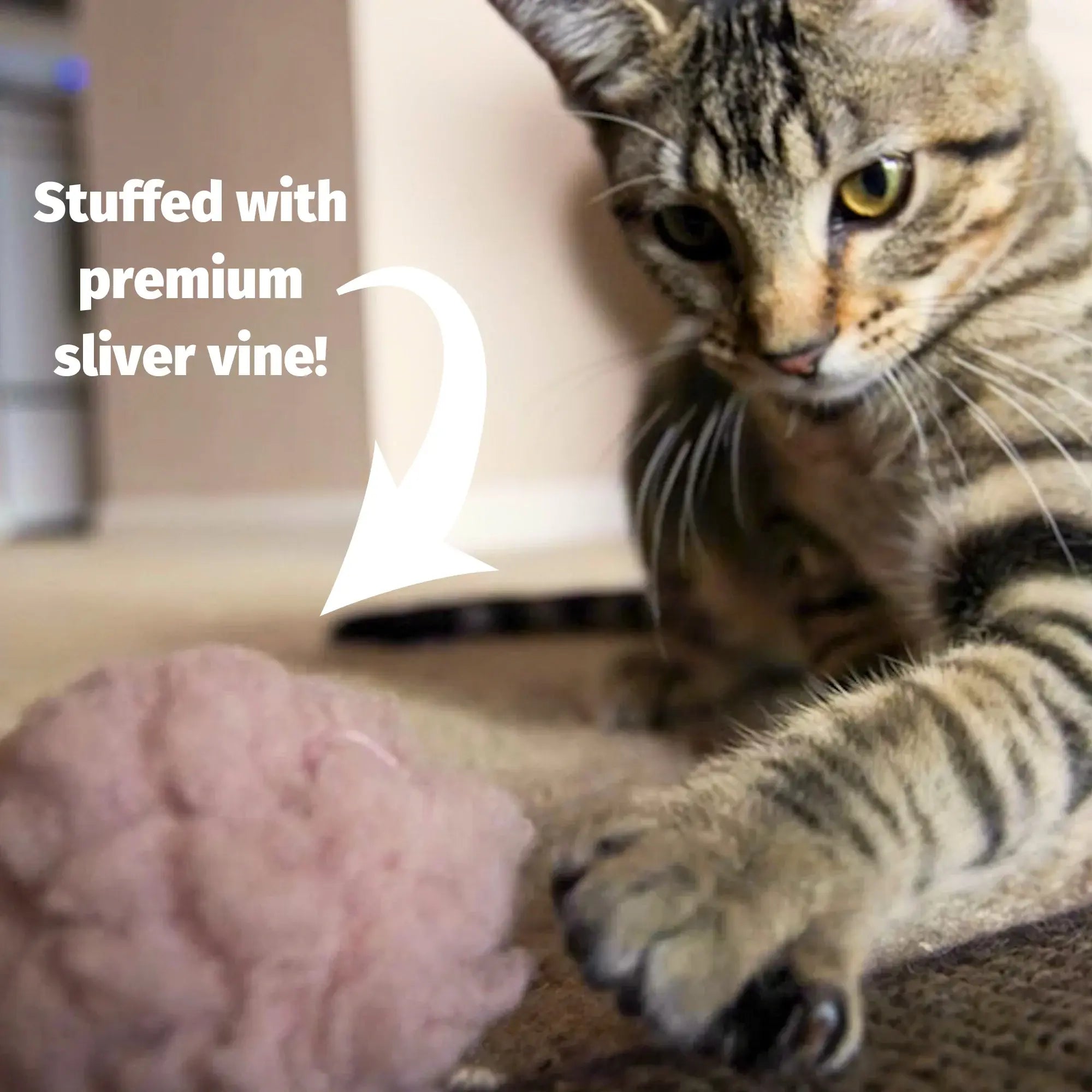 HuggleKats® FlufferFleece™ Ballies Plush Cat Toys, 3 Pack - HuggleHounds - Flyclothing LLC
