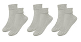 tittimitti® Women’s 100% Organic Combed Cotton Socks 3-Pack – Made in Italy - tittimitti - Flyclothing LLC