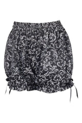 Daisy Corsets Silver/Black Brocade Bloomers - Daisy Corsets