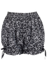 Daisy Corsets Silver/Black Brocade Bloomers - Daisy Corsets