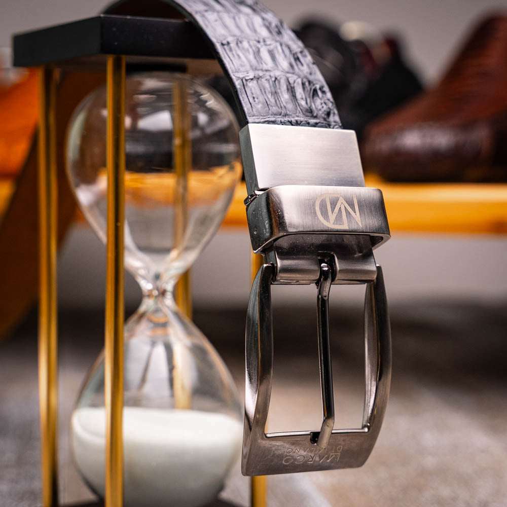 Silvio Belt Black - Marco Di Milano - Flyclothing LLC