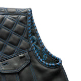 Sinister - Men's Motorcycle Leather Vest - First Manufacturing Company - Flyclothing LLC