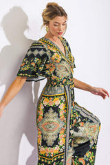 COASTAL BREEZE WOVEN JUMPSUIT - Flying Tomato - Flyclothing LLC