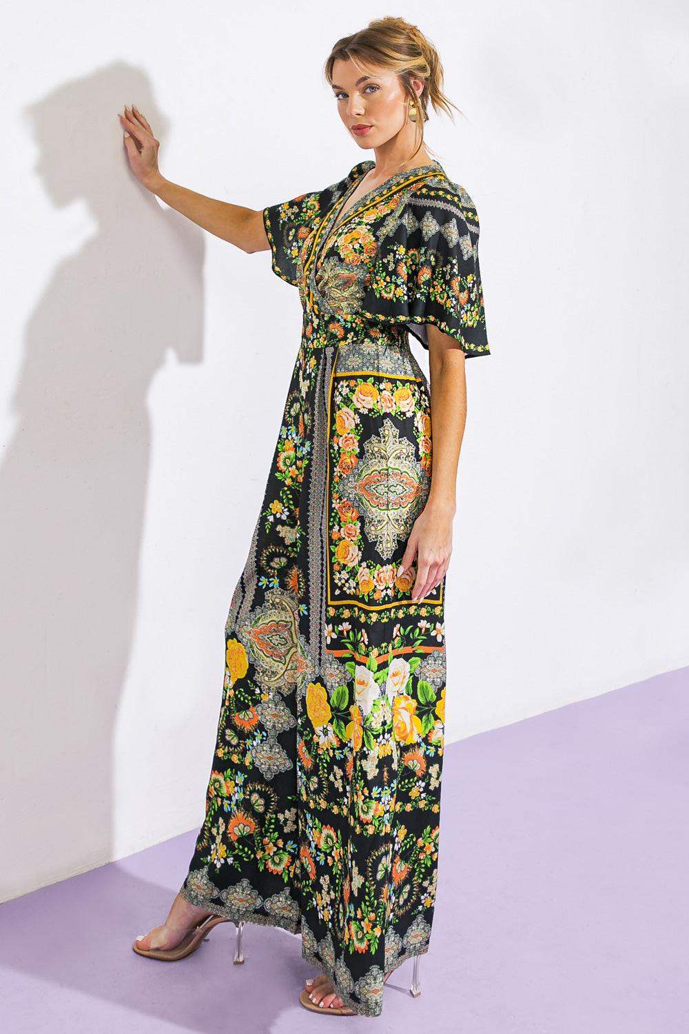 COASTAL BREEZE WOVEN JUMPSUIT - Flying Tomato - Flyclothing LLC