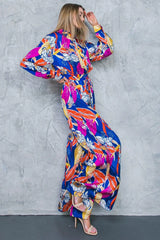 BLOOMING HOPE WOVEN JUMPSUIT - Flying Tomato - Flyclothing LLC