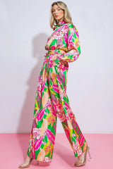 BLOOMING HOPE WOVEN JUMPSUIT - Flying Tomato - Flyclothing LLC