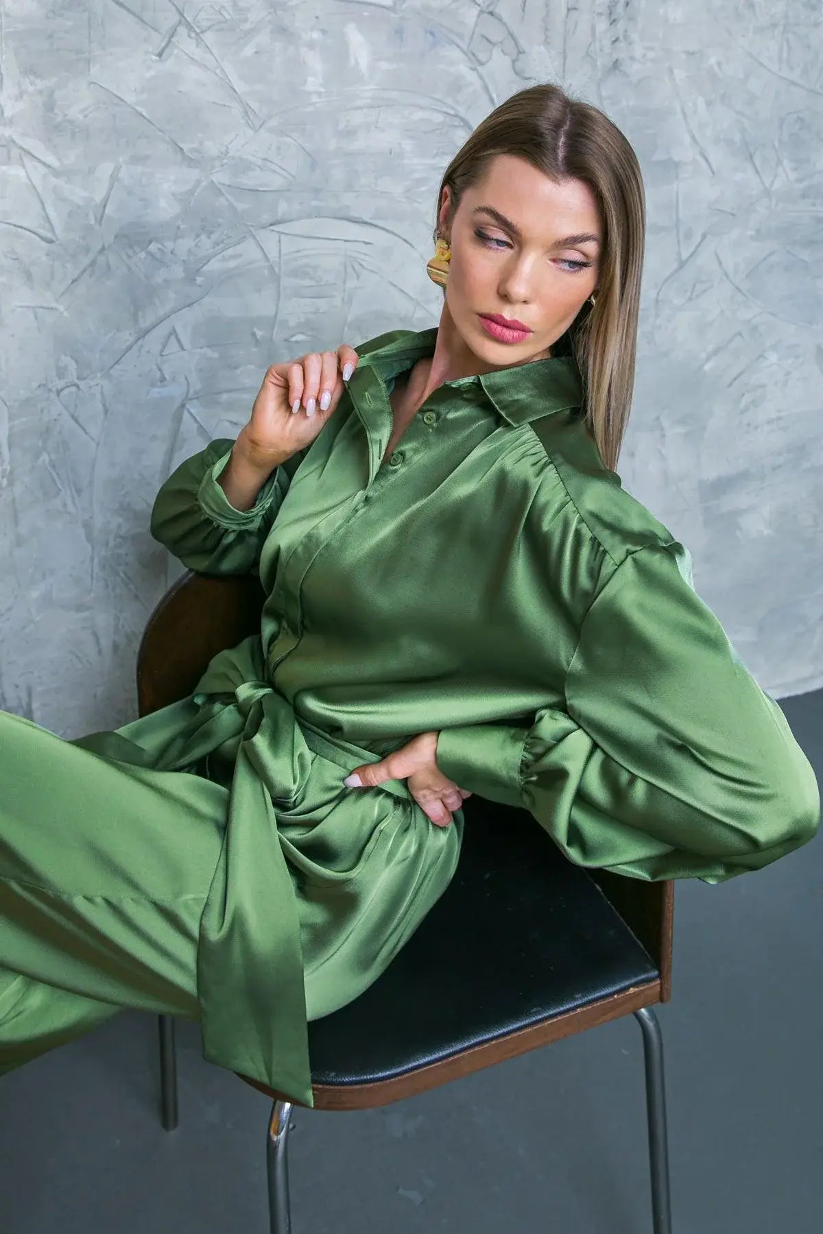 LIKE FINE ART WOVEN JUMPSUIT - Flying Tomato - Flyclothing LLC