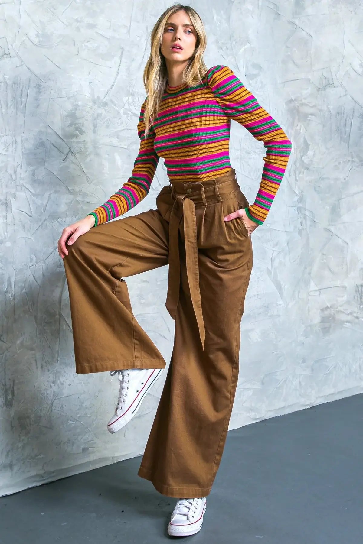 BIG MOMENT TWILL PANTS - Flying Tomato - Flyclothing LLC