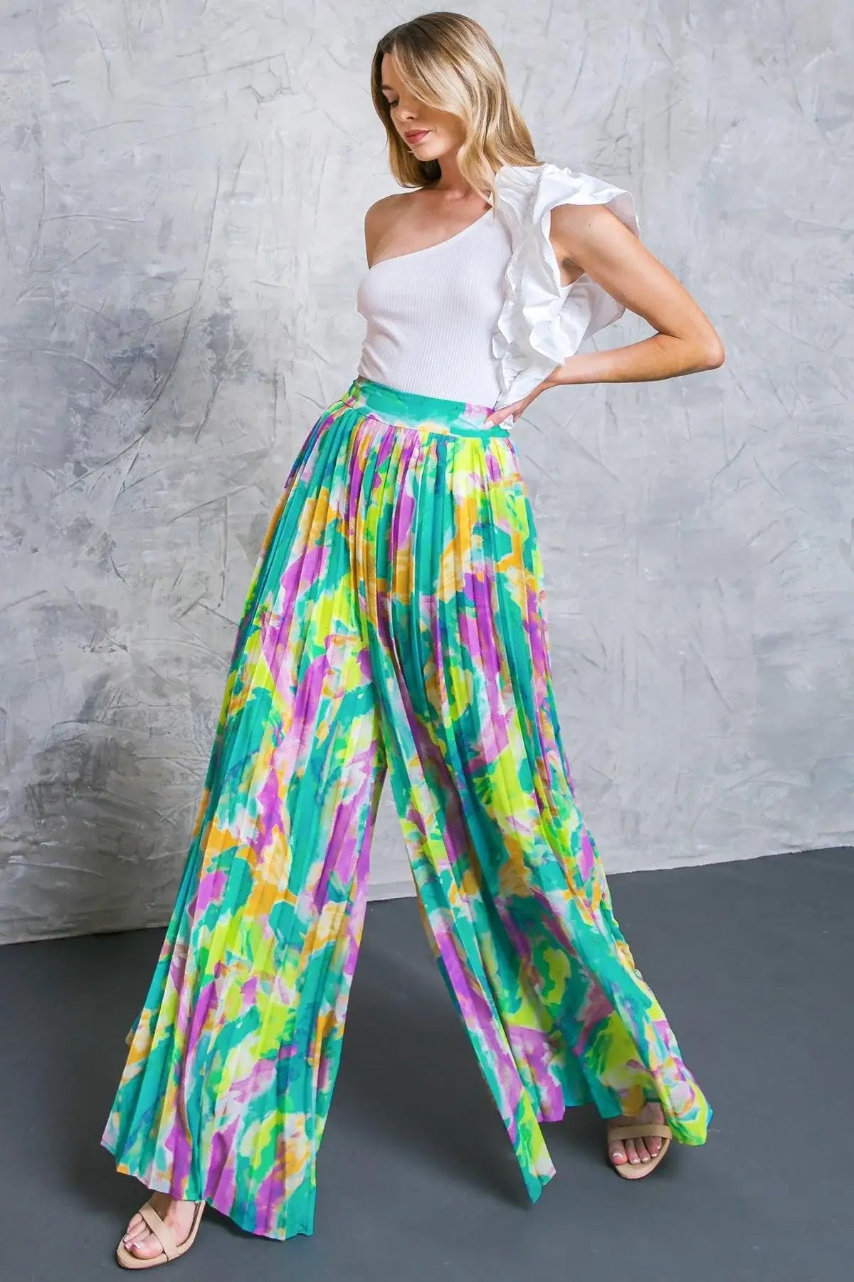 MAGNOLIA SANTA CATERINA WOVEN PANTS - Flying Tomato - Flyclothing LLC