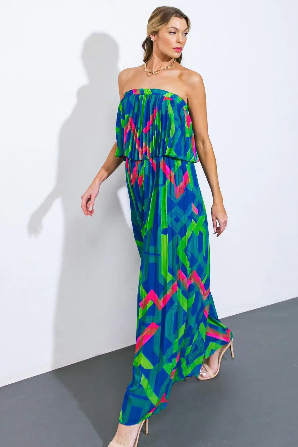 HAPPY WANDERER WOVEN JUMPSUIT - Flying Tomato - Flyclothing LLC