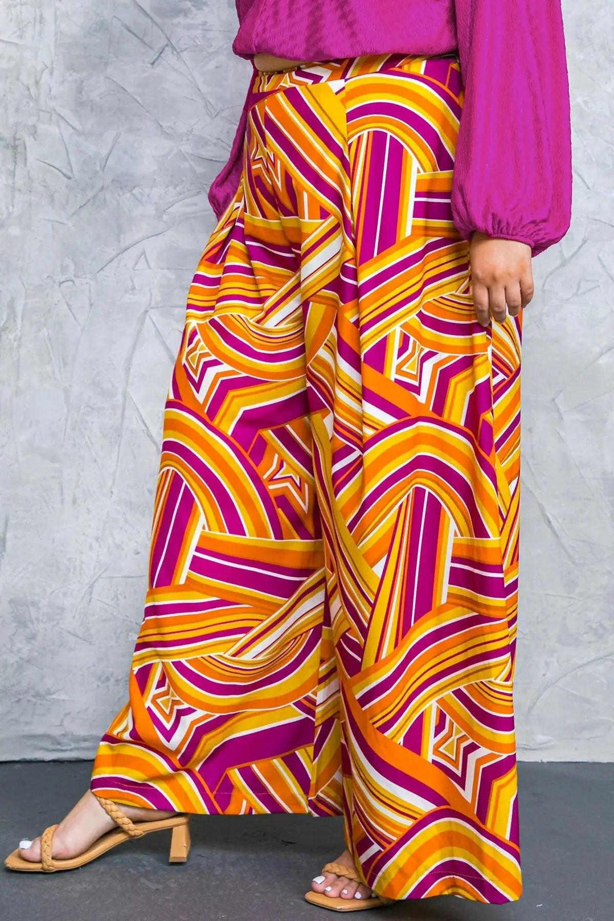 LIVELY CHAM WOVEN PANTS - Flying Tomato - Flyclothing LLC