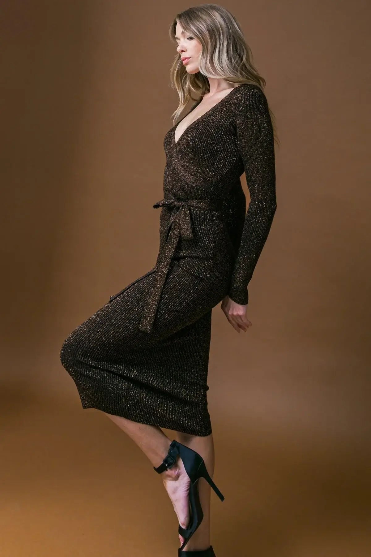 FOREVER IMPRESSED SWEATER MIDI DRESS - Flying Tomato - Flyclothing LLC