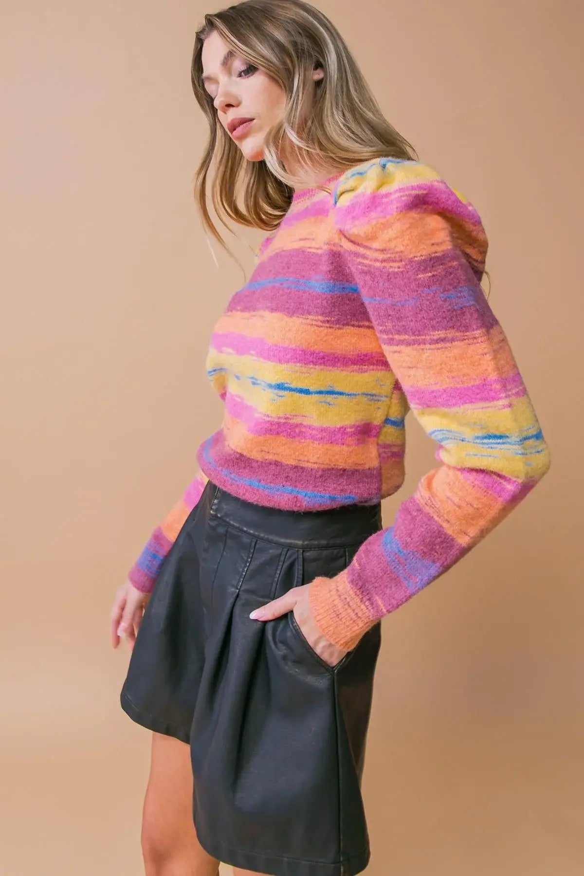 DELUXE DESIRE SWEATER TOP - Flying Tomato - Flyclothing LLC