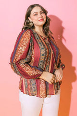THRILLED FOR THIS WOVEN TOP - Flying Tomato - Flyclothing LLC