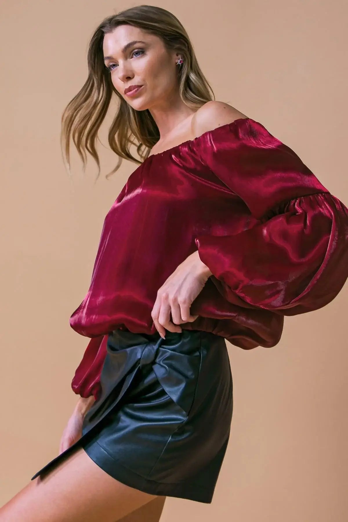 SIMPLY FAVORED WOVEN TOP - Flying Tomato - Flyclothing LLC