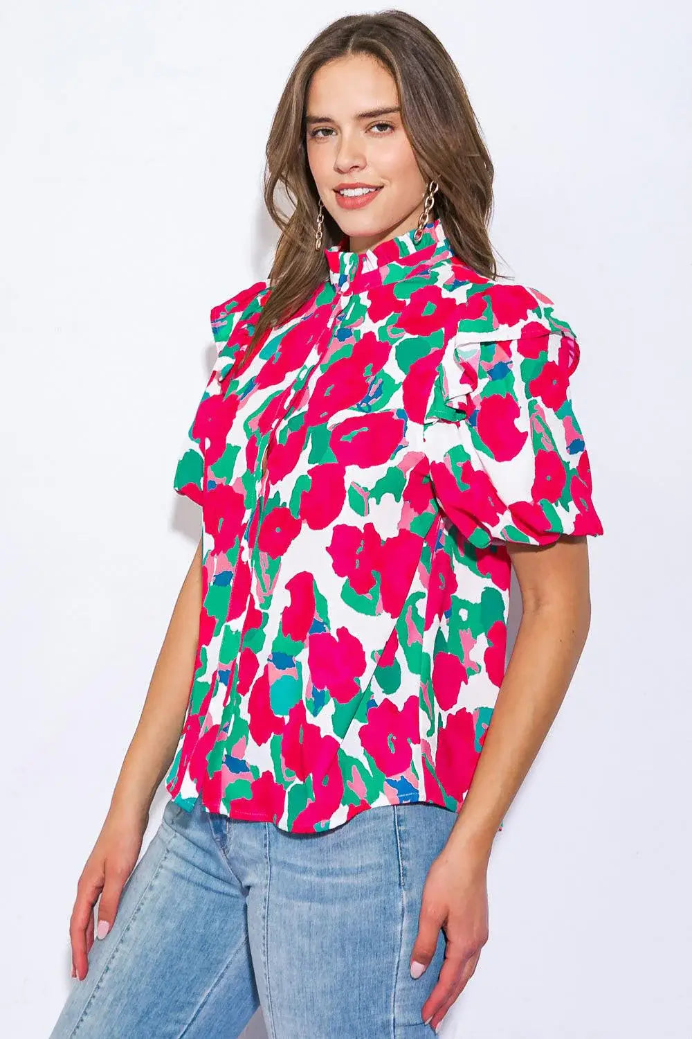 I CAN WAIT FOREVER WOVEN TOP - Flying Tomato - Flyclothing LLC