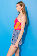 BREEZY VIDES PONTI BODYSUIT - Flying Tomato - Flyclothing LLC