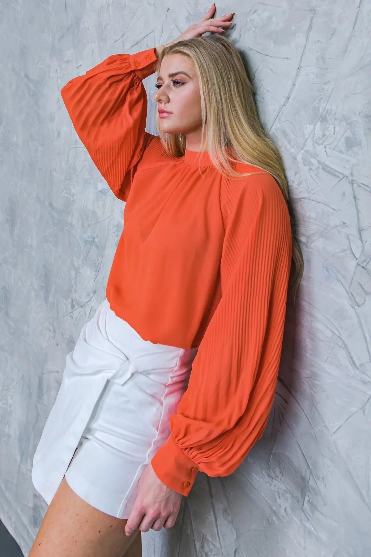 MAKE NO MISTAKES WOVEN TOP - Flying Tomato - Flyclothing LLC
