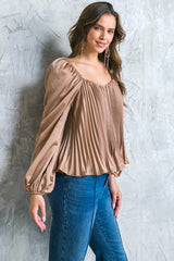 NO MORE DRAMA WOVEN TOP - Flying Tomato - Flyclothing LLC