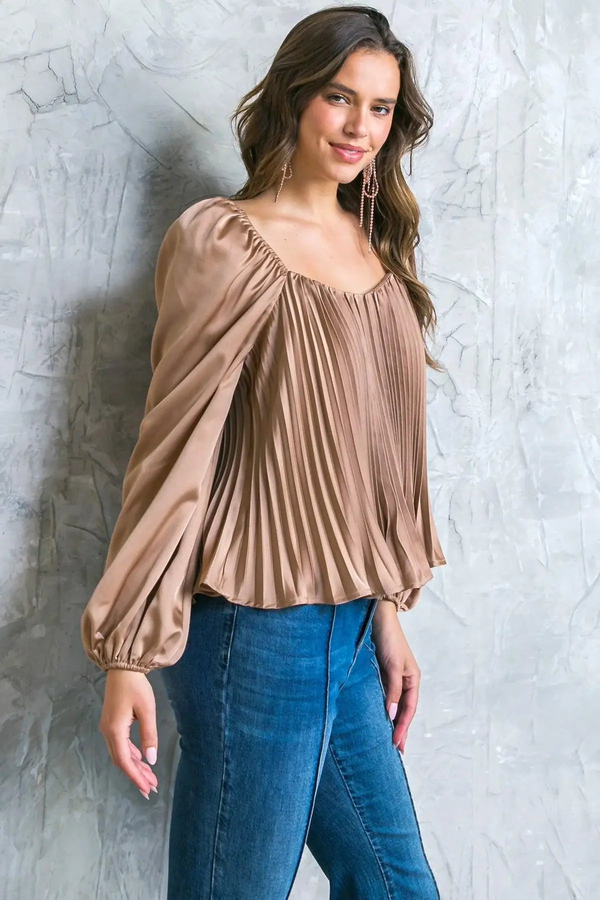 NO MORE DRAMA WOVEN TOP - Flying Tomato - Flyclothing LLC
