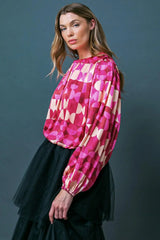 SAVOR THE SWEETNESS WOVEN TOP - Flying Tomato - Flyclothing LLC