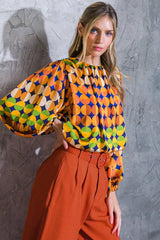 SAVOR THE SWEETNESS WOVEN TOP - Flying Tomato - Flyclothing LLC