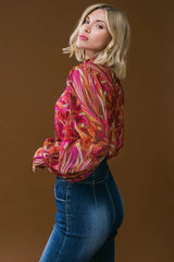 CRUSHING ON YOU WOVEN TOP - Flying Tomato - Flyclothing LLC