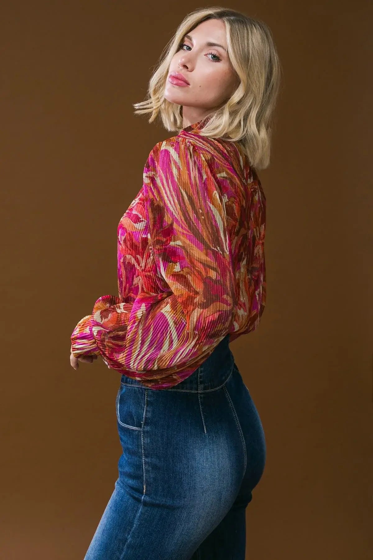 CRUSHING ON YOU WOVEN TOP - Flying Tomato - Flyclothing LLC