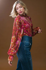 CRUSHING ON YOU WOVEN TOP - Flying Tomato - Flyclothing LLC