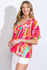 LEAN ON ME WOVEN TOP - Flying Tomato - Flyclothing LLC