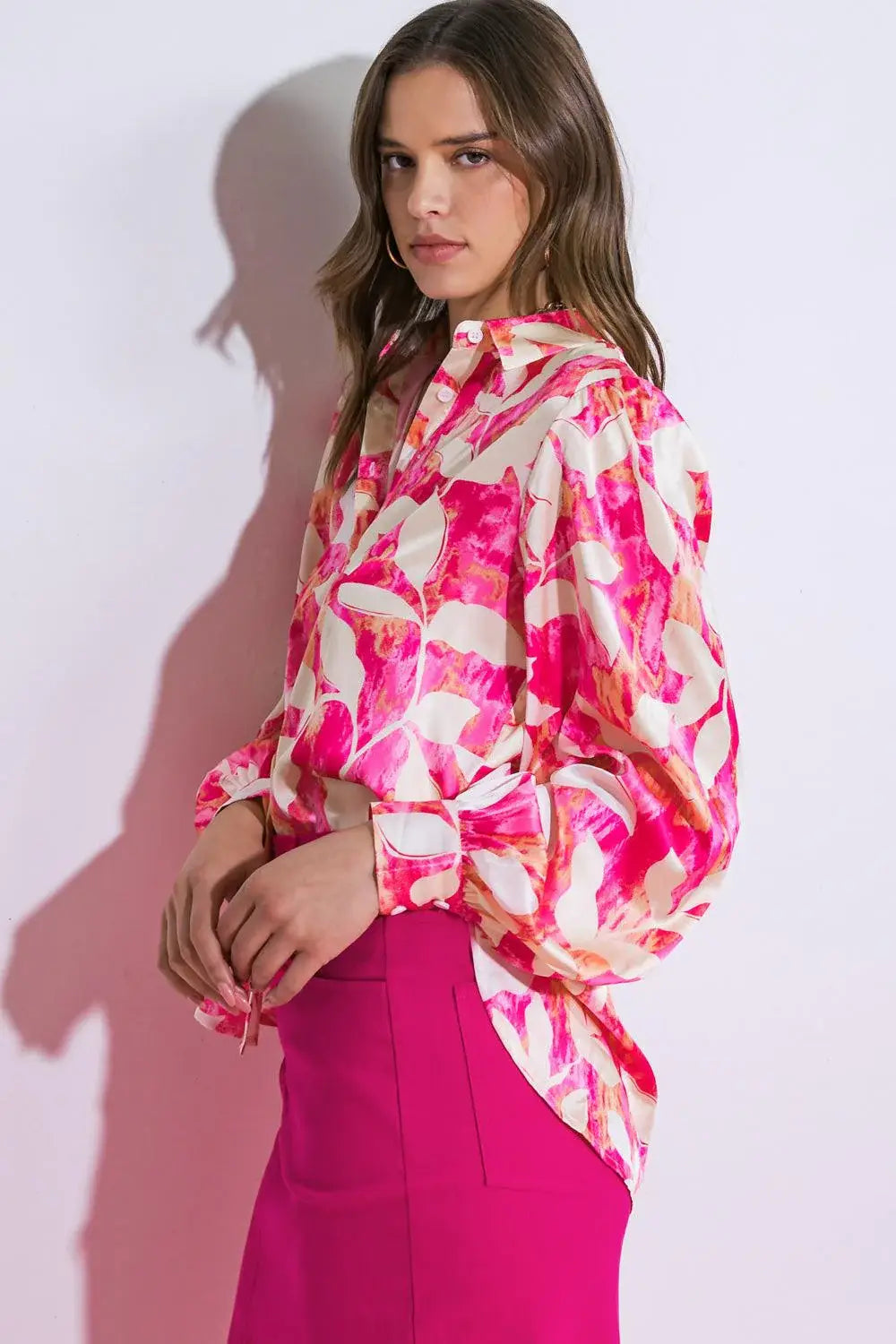 COMING TO MY SENSES WOVEN TOP - Flying Tomato - Flyclothing LLC