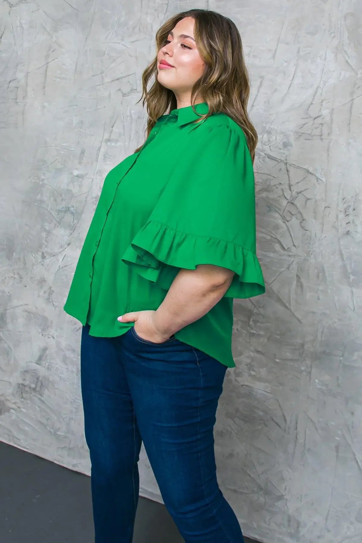 BACK TO BUSINESS WOVEN TOP - Flying Tomato - Flyclothing LLC