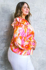 FEELING SPICE WOVEN TOP - Flying Tomato - Flyclothing LLC