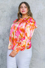 FEELING SPICE WOVEN TOP - Flying Tomato - Flyclothing LLC