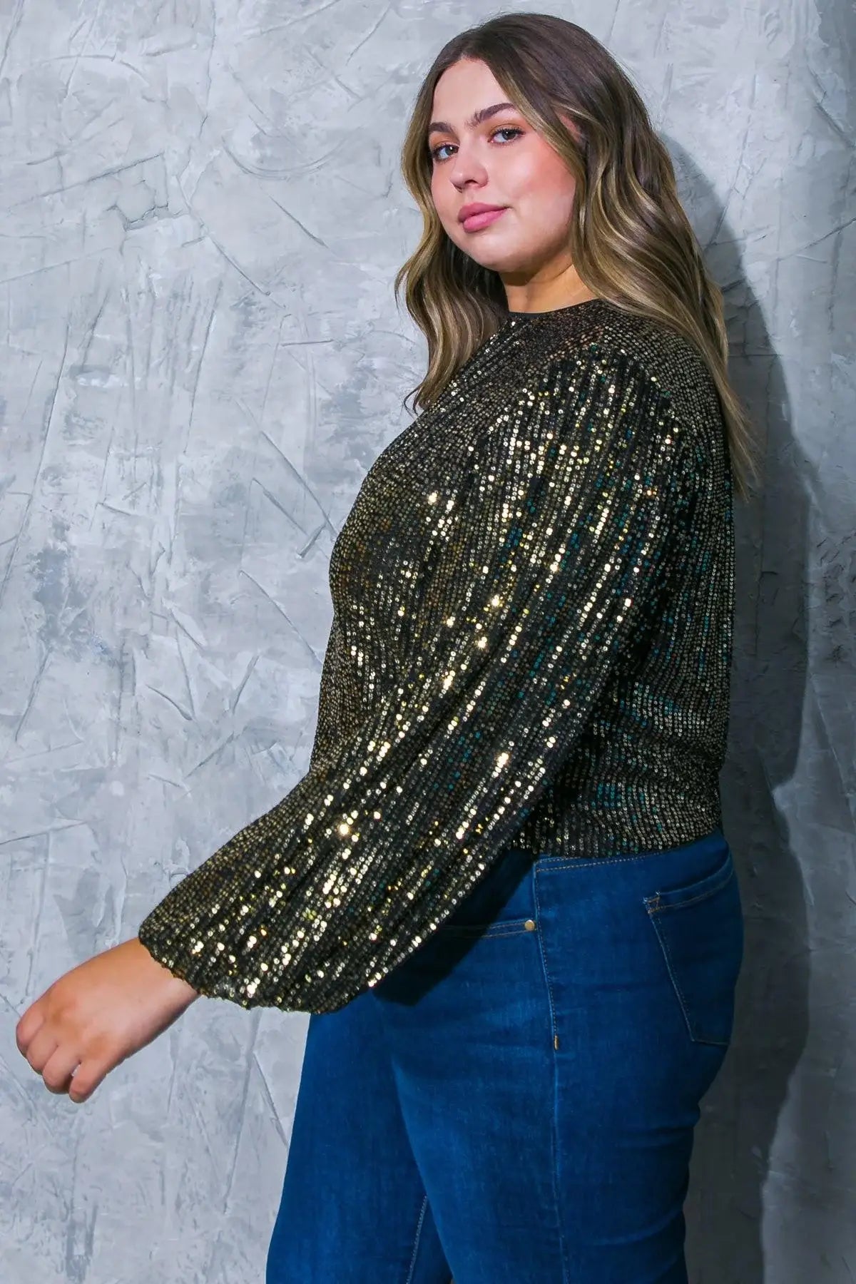 HOPE YOU REMEMBER SEQUIN TOP - Flying Tomato - Flyclothing LLC