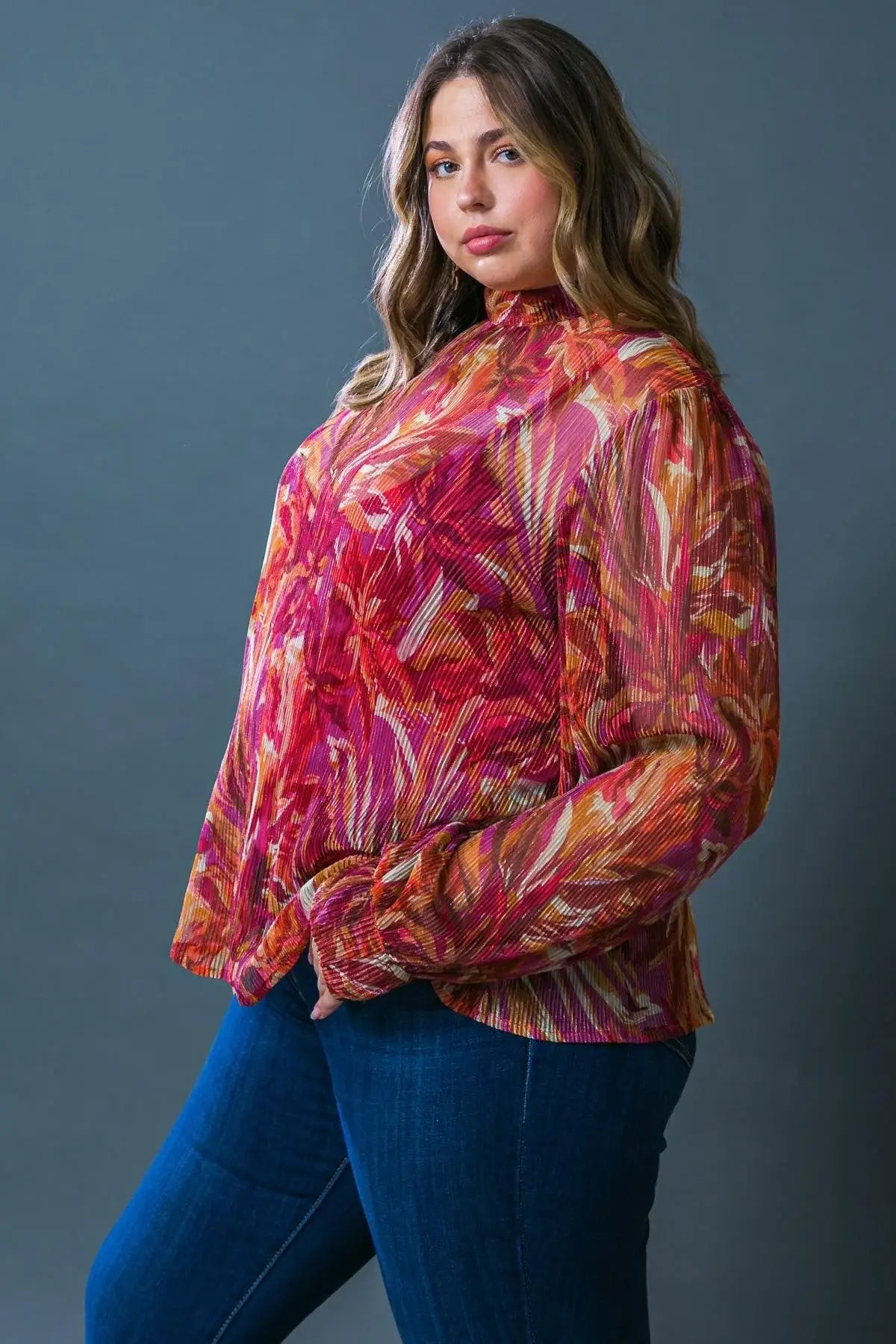 CRUSHING ON YOU WOVEN TOP - Flying Tomato - Flyclothing LLC