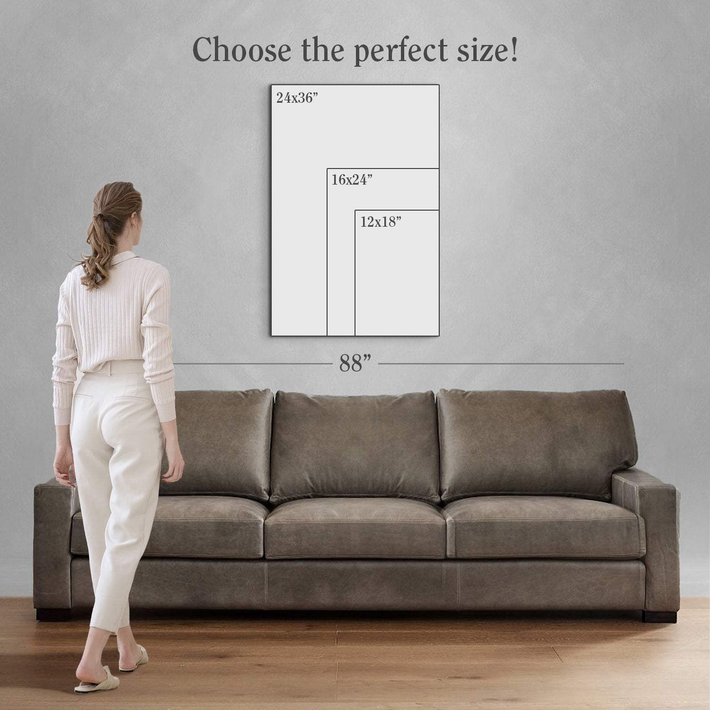 Beachfront Painting Coastal Wall Art - Tailored Canvases - Flyclothing LLC