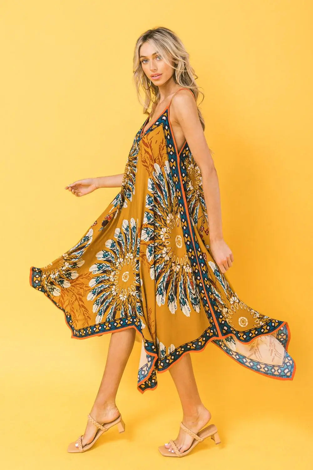 YOU FOUND MY HEART HANKY DRESS - Flying Tomato - Flyclothing LLC