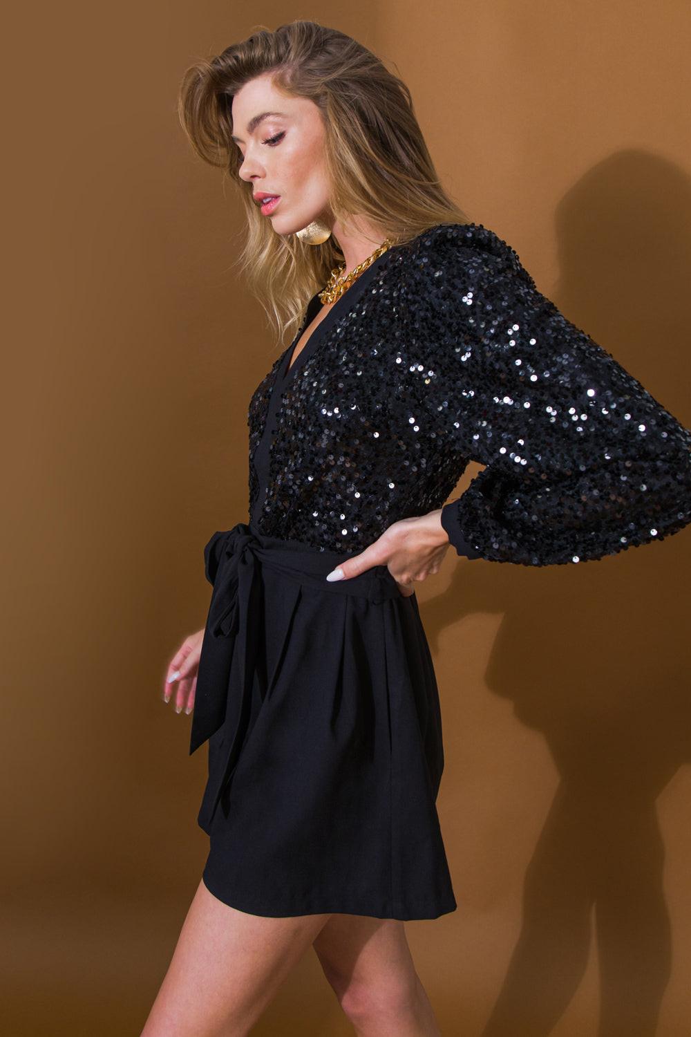 BEAUTY HUNTER WOVEN ROMPER - Flying Tomato - Flyclothing LLC