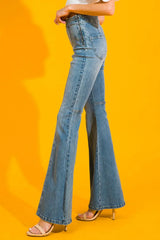 MY MUSE WASHED JEANS - Flying Tomato - Flyclothing LLC